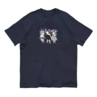 おくげちゃんの三つ子の毒キノコ オーガニックコットンTシャツ