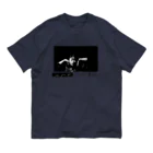 KDA_official_goods_storeの「close your eyes」 Organic Cotton T-Shirt