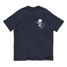 おばけ商店のおばけTシャツ＜ガイコツ＞ Organic Cotton T-Shirt