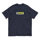 ストリートファッションはEighTwOne-821-(えいとぅーわん はちにーいち)のボックスLOGO オーガニックコットンTシャツ