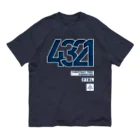 KAWAGOE GRAPHICSの4321のシステム オーガニックコットンTシャツ