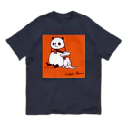 キッチュのパンダとワニ オーガニックコットンTシャツ