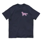 AtelierBoopの花-sun ゴールデンレトリバー Organic Cotton T-Shirt