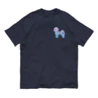 AtelierBoopの花-sun 2 ピジョンフリーゼ Organic Cotton T-Shirt