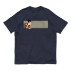 陽気絵屋(Yo-U-Ki-e, ya)-POP浮世絵のYo-U-Ki-e「三世大谷鬼次」横型Tシャツ【浮世絵】 オーガニックコットンTシャツ