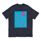 元気いっぱいのajisai. Organic Cotton T-Shirt