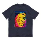 羽根web..net STOREのケロ Tシャツ(濃色) オーガニックコットンTシャツ