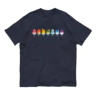 Orange shopのレインボーかき氷 オーガニックコットンTシャツ