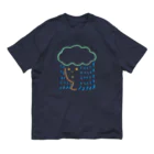 こもれび村のRain Girl オーガニックコットンTシャツ