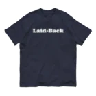 Laid-Back Multi Anglerz のLaid-Back(釣り) オーガニックコットンTシャツ