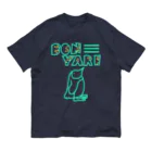 ぽぽこの箱のぼんやりペンギン オーガニックコットンTシャツ