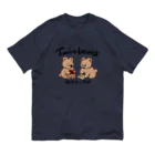 ML HOUSEのTwin bears (2) オーガニックコットンTシャツ