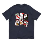 くいなの母の沖縄花札6枚 オーガニックコットンTシャツ
