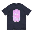 かわいいもののおみせ　いそぎんちゃくのゆめかわ魔法少女ちゃん オーガニックコットンTシャツ