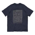 Ishicoro Labの鉱物Tシャツ/ビスマス オーガニックコットンTシャツ