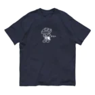 Andiamoのびえんです。（白） オーガニックコットンTシャツ