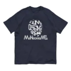 MoNochroMEのMoNochroMEマスク（白） オーガニックコットンTシャツ