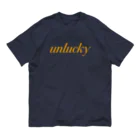 inko andのアンラッキー オーガニックコットンTシャツ