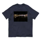 空屋　sorayakusakaの202006072031000　深夜の釧路川 オーガニックコットンTシャツ