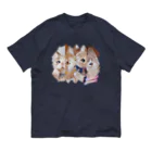 羊毛けだまkanaのいざないの蝶々シリーズ01 オーガニックコットンTシャツ