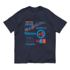 KAWAGOE GRAPHICSのフットボールな オーガニックコットンTシャツ