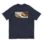 artgalleryのThe Creation of Adam オーガニックコットンTシャツ