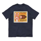 YS VINTAGE WORKSのチェコ　ウサギとソーセージ Organic Cotton T-Shirt