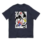 lovejunkieの龍と小さい亀 Organic Cotton T-Shirt