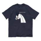 SHIROFUNE_mooooのequestrian  オーガニックコットンTシャツ