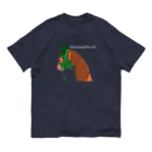 SHIROFUNE_mooooのequestrian  オーガニックコットンTシャツ