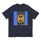 カニさん大好きクラブ屋さんの歩行者用信号機押しボタン【ドット絵カニさん】 Organic Cotton T-Shirt