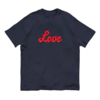 NICE ONEのLove オーガニックコットンTシャツ