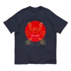 rocketdesignの鎧と太陽Tシャツ オーガニックコットンTシャツ