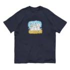 Beautiful Earthの海ゴミに悩むアザラシ3兄弟 オーガニックコットンTシャツ