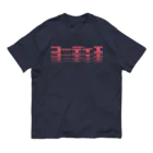 cordierのカタカナコーディエ ピンク オーガニックコットンTシャツ