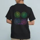 💖宇宙整体♪🌈♪こころからだチャンネル♪💖の母星回帰曼荼羅quartetto オーガニックコットンTシャツ