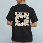 宇宙黒猫キョロちゃんの宇宙黒猫キョロちゃん(惑星) Organic Cotton T-Shirt