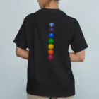 💖宇宙整体♪🌈♪こころからだチャンネル♪💖の宇宙曼荼羅　cakra version Organic Cotton T-Shirt