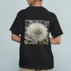 でおきしりぼ子の実験室のわたげのうたげ-正方形 Organic Cotton T-Shirt