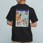 Rigelの金魚づくし さらいとんび オーガニックコットンTシャツ