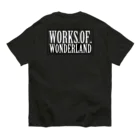WoWキツネザルのヒーローショップのマダガスカルロゴ オーガニックコットンTシャツ Organic Cotton T-Shirt