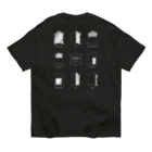 KL-storeのバックプリントT #01 革の部位 Organic Cotton T-Shirt