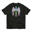 💖宇宙整体♪🌈♪こころからだチャンネル♪💖のuniversal Princess 曼荼羅 オーガニックコットンTシャツ