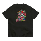 JapaneseArt Yui Shopの咲き誇れ Organic Cotton T-Shirt