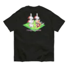 アルカナマイル SUZURI店 (高橋マイル)元ネコマイル店の3 knights,1 warrior(English ver.) Organic Cotton T-Shirt