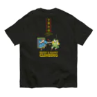 HIGEQLOの登攀来福 オーガニックコットンTシャツ