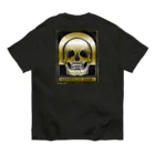 アニマル四字熟語のJulie de Graagのメメントモリ　MEMENTOMORI　 オーガニックコットンTシャツ