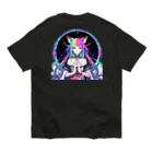 ミネラル太郎の幻想少女リリー　〜星々との対話〜 オーガニックコットンTシャツ