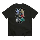 Parallel Imaginary Gift ShopのSUPER GEMS POWER（BLACK） オーガニックコットンTシャツ