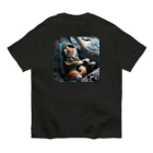 ニャーちゃんショップの眠りネコ Organic Cotton T-Shirt